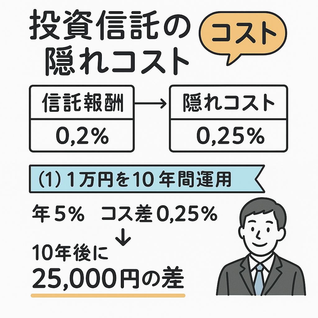 投資信託の隠れコストとは？知らずに損しないための見抜き方 - ココザス株式会社