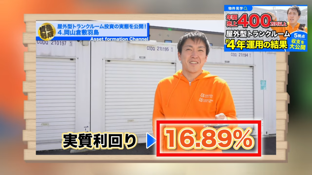 画像｜トランクルーム投資のメリット
