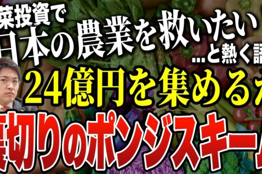 裏切りのポンジスキーム