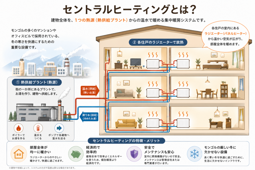 セントラルヒーティングとは？