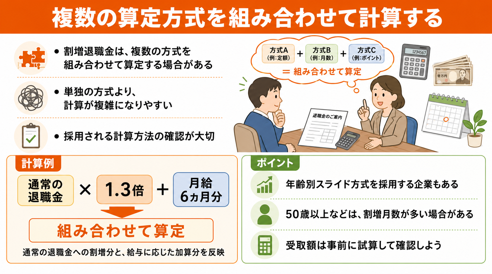（4）複数の算定方式を組み合わせて計算する
